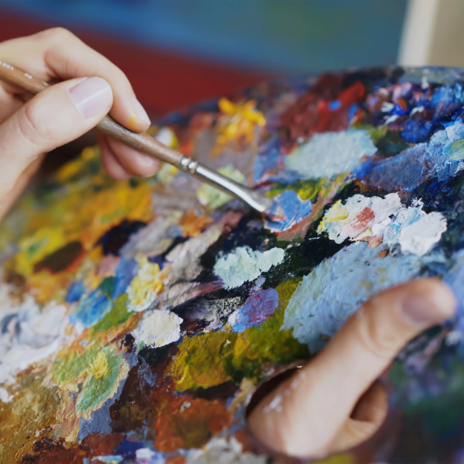 1 X Mischpalette Holz In Natur - 40 X 30 Cm – Bild 5