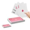 108x Jumbo-Pokerkarten In Bunt - (B)13 X (H)18 Cm