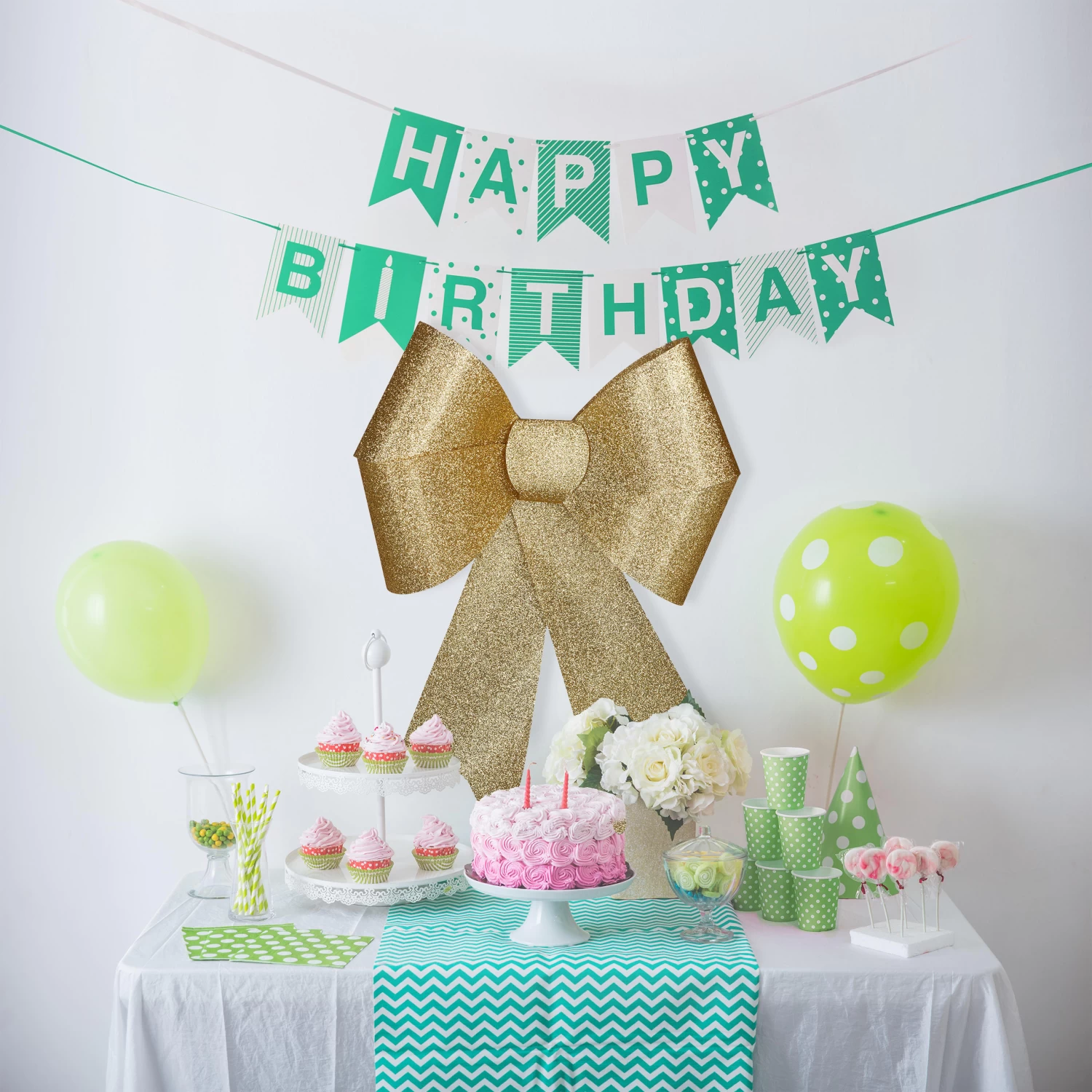 10x Riesenschleife In Gold – Bild 2