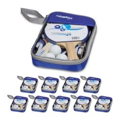 10x Tischtennis-Set In Blau