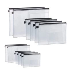 12x Dokumententasche In Transparent