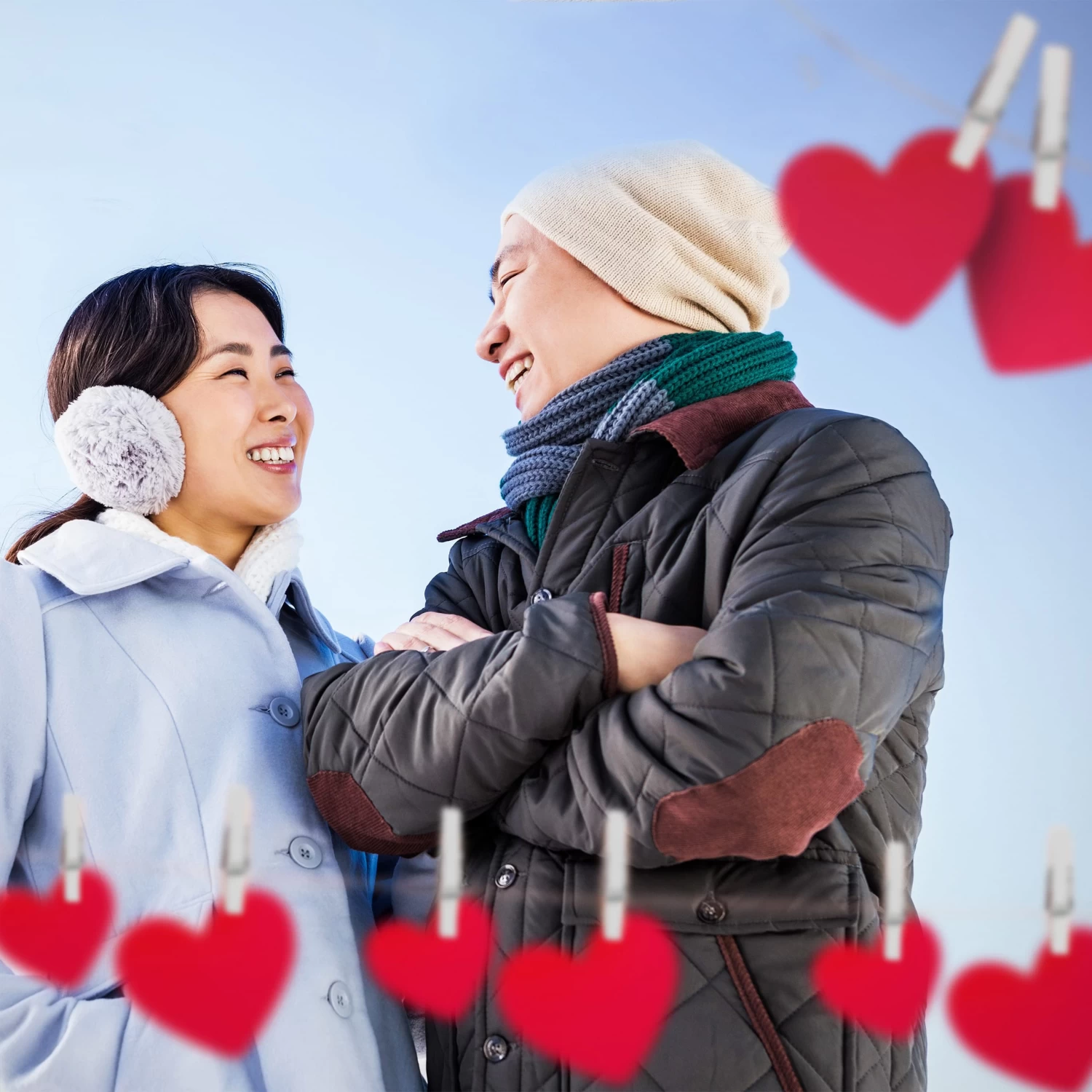 144x Miniholzklammern In Gold – Bild 5