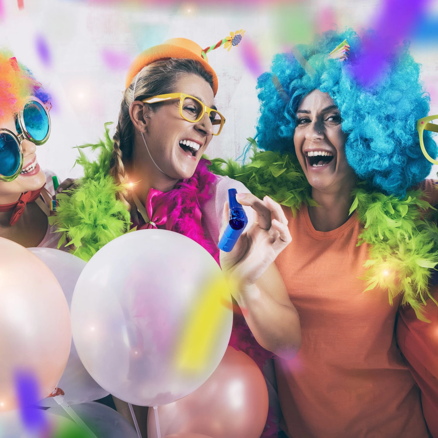 150x Partytröten In Pink – Bild 3