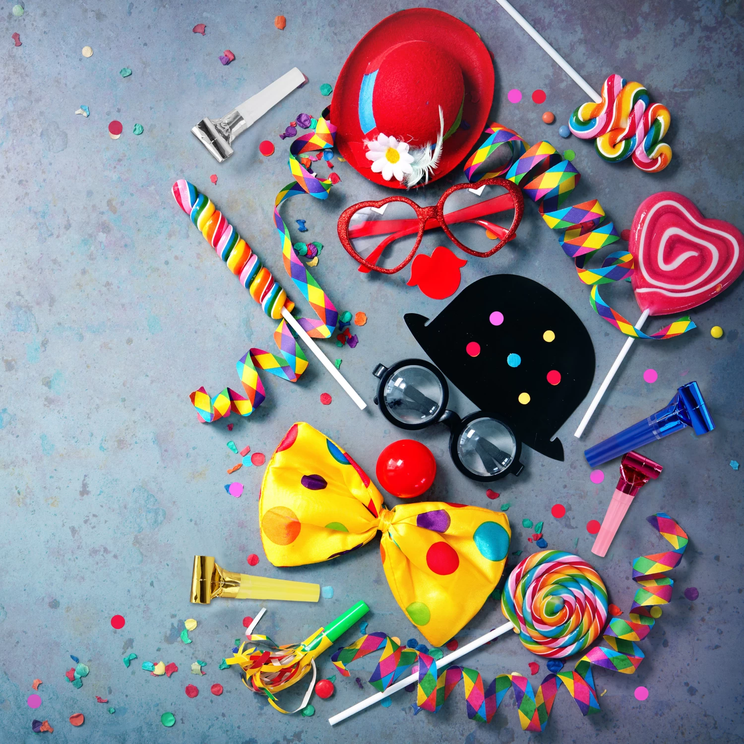 150x Partytröten In Pink – Bild 5