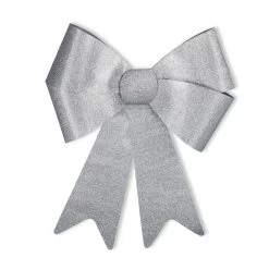 1x Riesenschleife In Silber