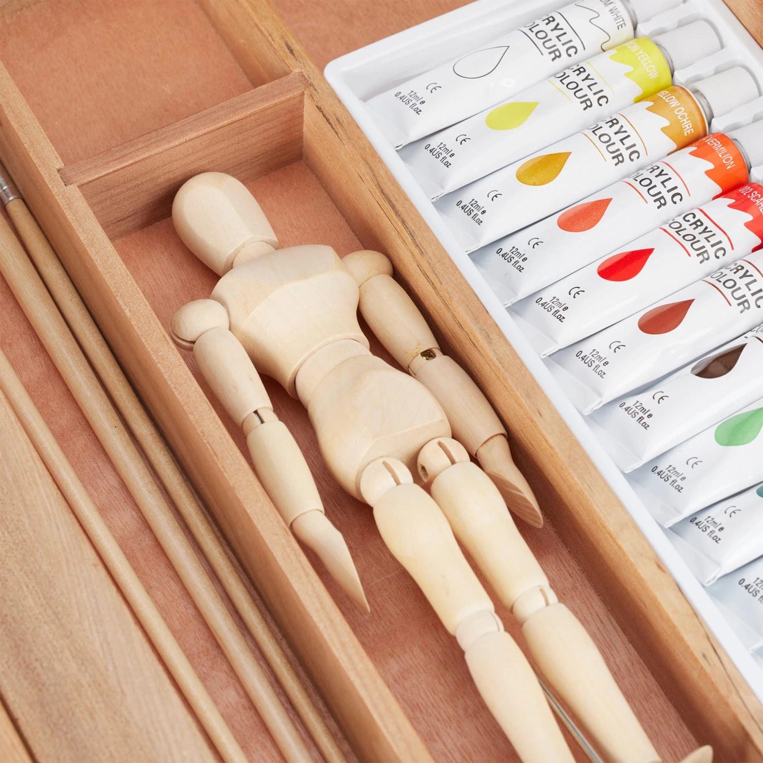 22tlg. Malkoffer In Bunt – Bild 7