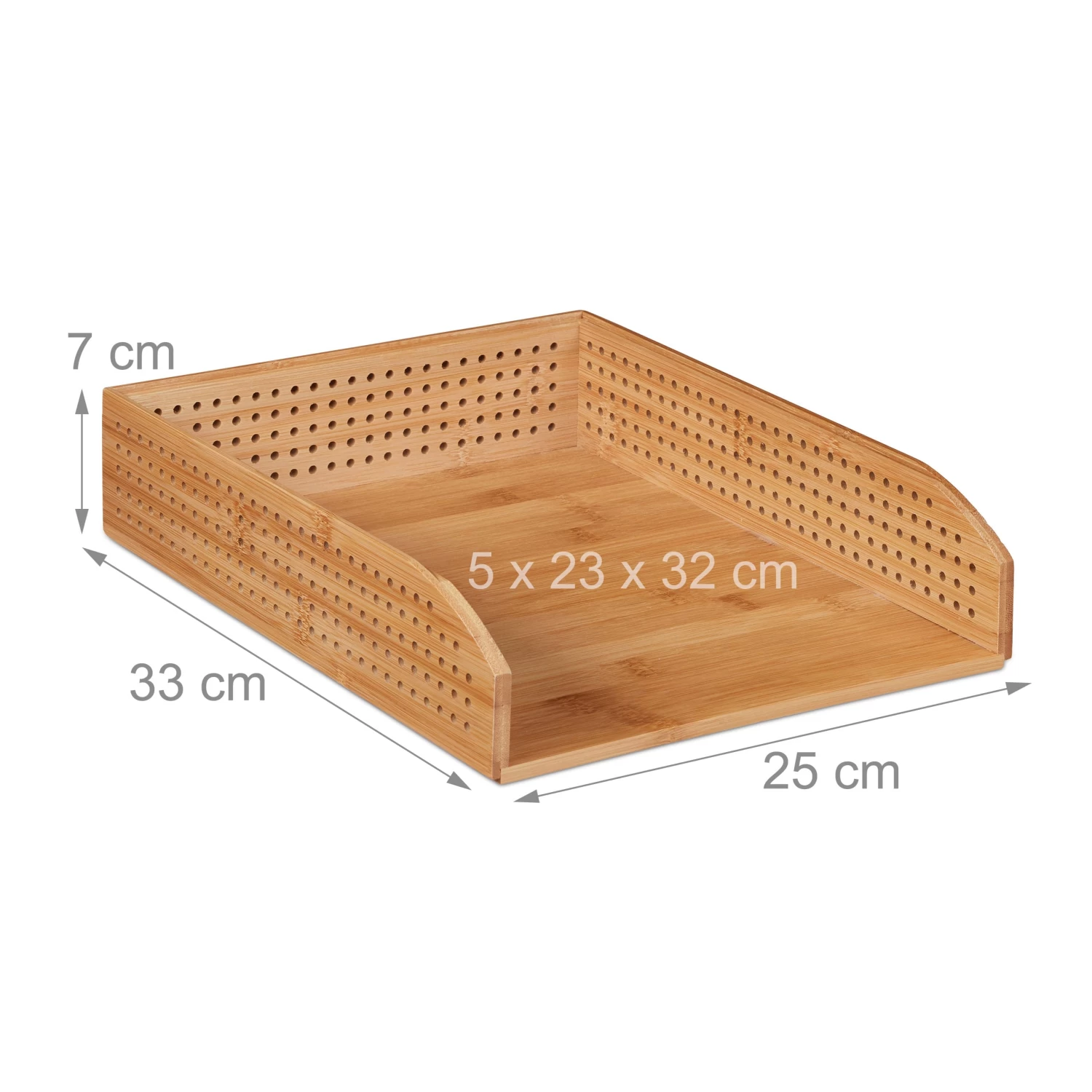 2x Dokumentenablage In Natürlich - DIN A4 – Bild 4