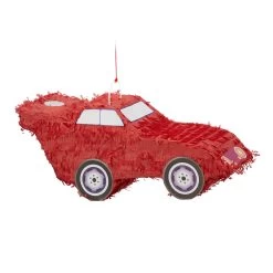 2x Pinata "Auto" In Rot - (B)52 X (H)24 X (T)18 Cm