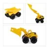 3er Set: Baustellenfahrzeuge In Gelb