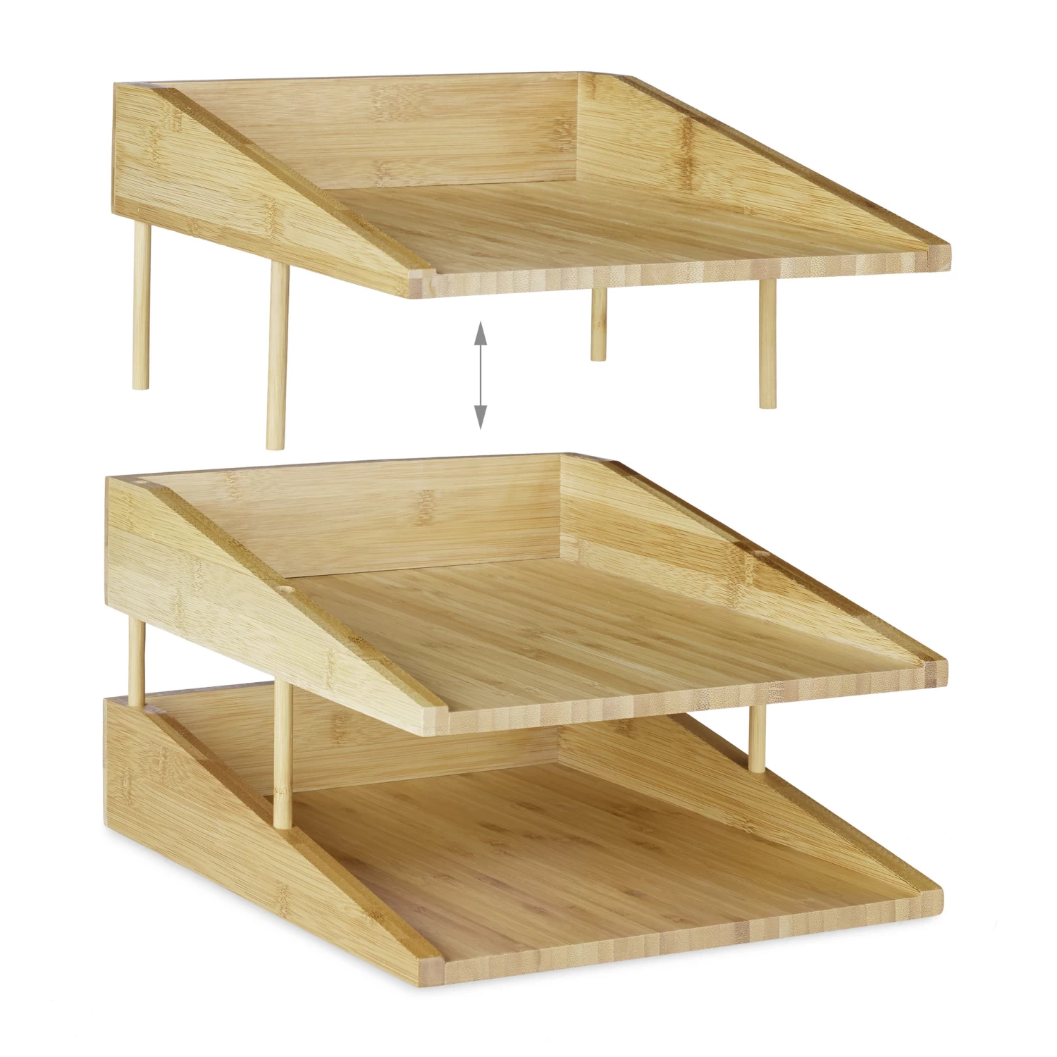 3er Set: Dokumentenablage In Natur - A4 – Bild 6