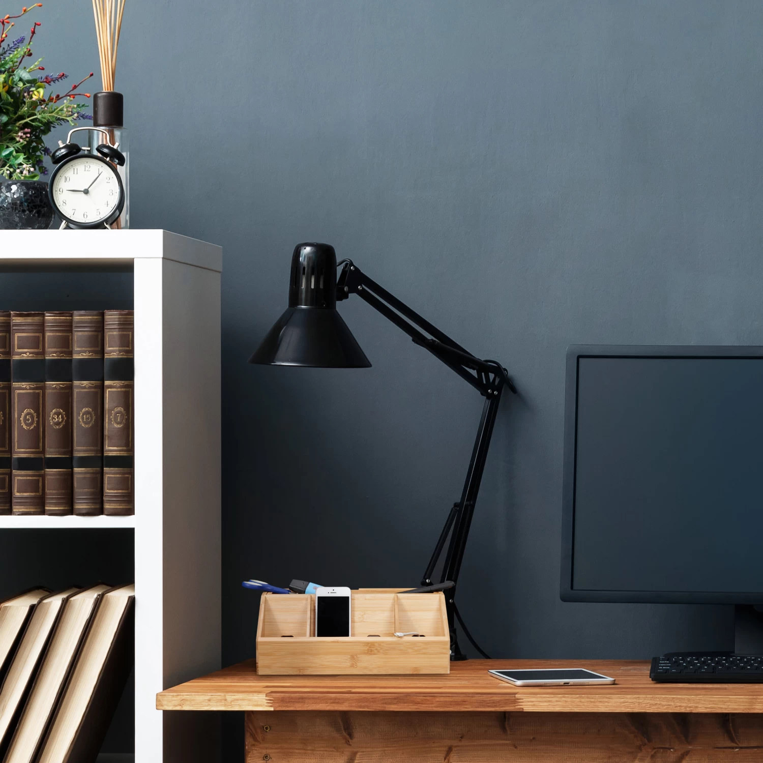 3tlg. Schreibtischorganizer-Set In Natur – Bild 3