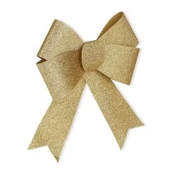 3x Geschenkschleife In Gold