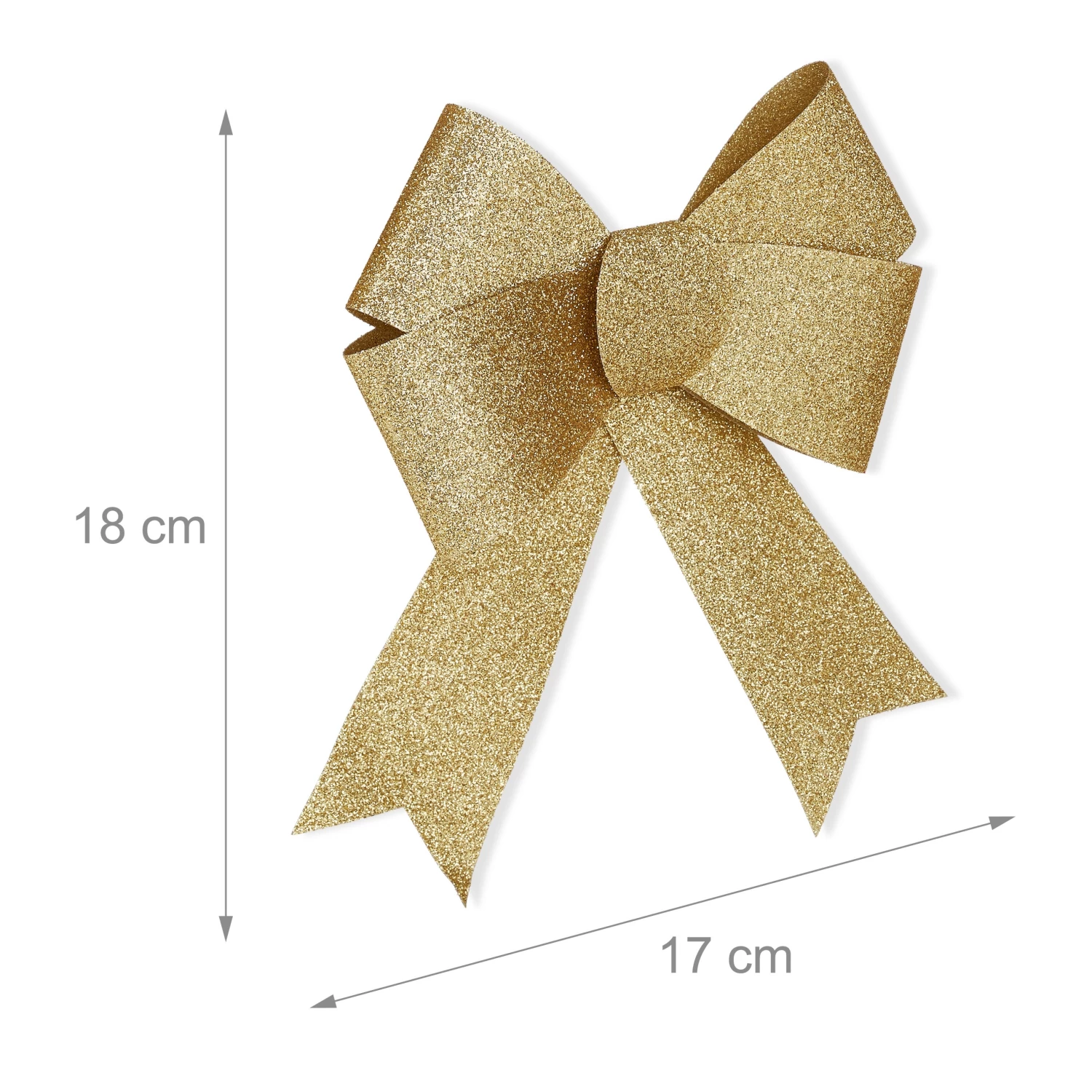 3x Geschenkschleife In Gold – Bild 4