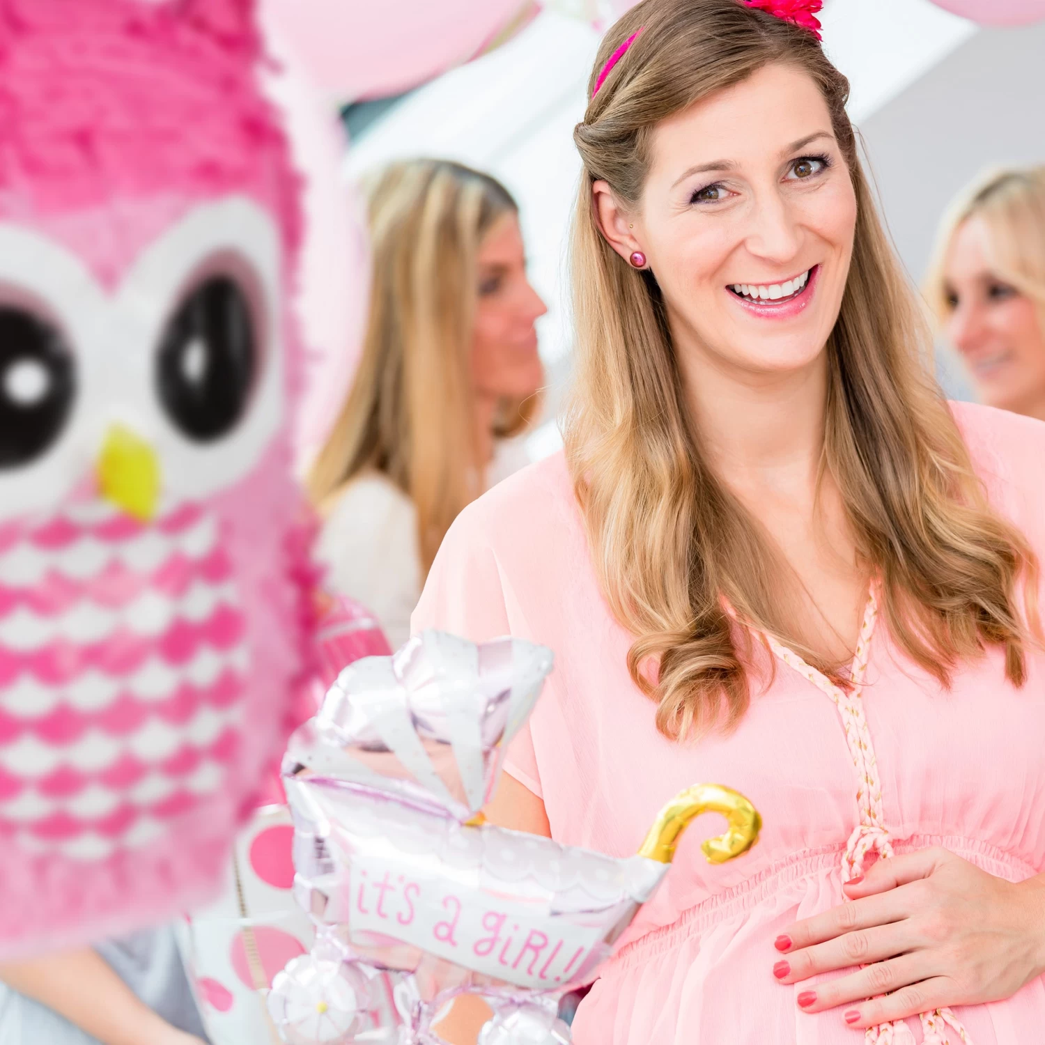 4 X Pinata Eule In Pink – Bild 5