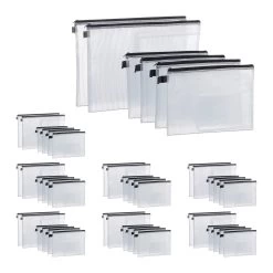 48x Dokumententasche In Transparent