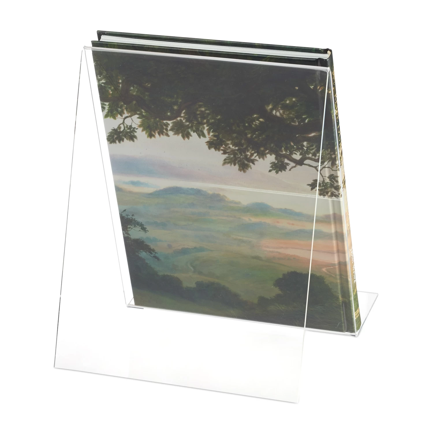 4x Buchaufsteller In Transparent - (B)20 X (H)24 X (T)20 Cm – Bild 6