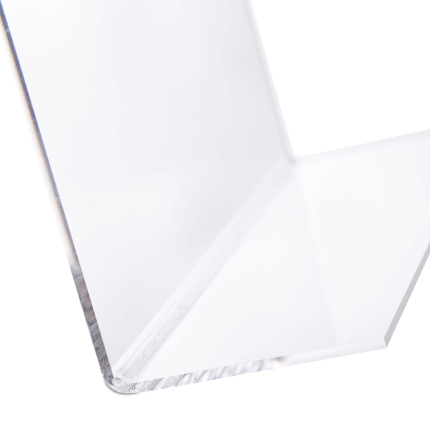 4x Buchaufsteller In Transparent - (B)20 X (H)24 X (T)20 Cm – Bild 7