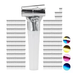 500x Partytröten In Silber