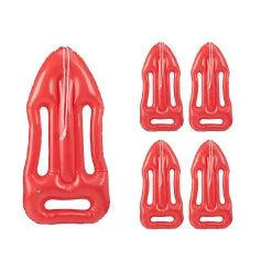 5x Aufblasrettungsboje In Rot