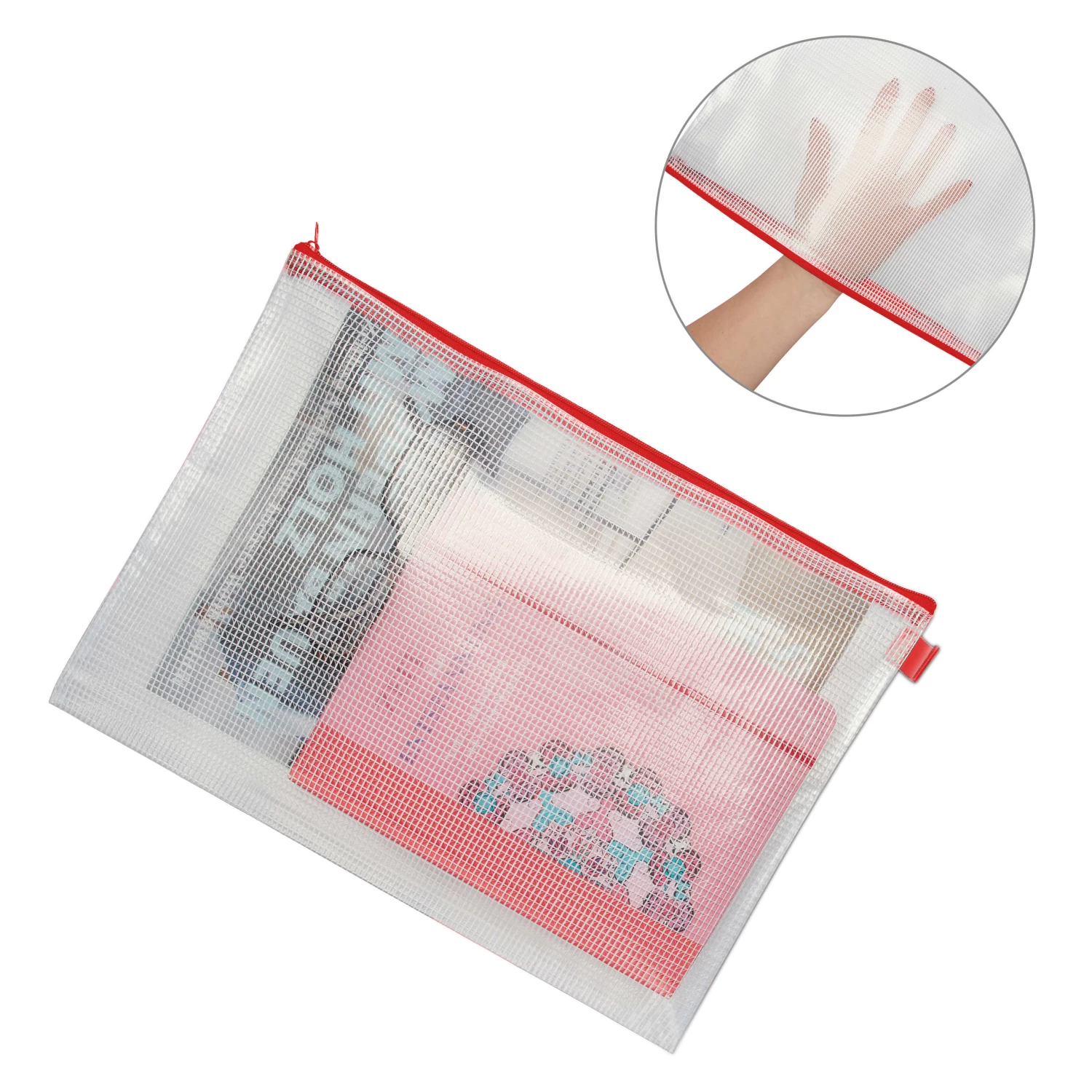 6x Dokumententasche In Rot - A4/A5 â Bild 7