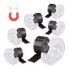 6x Magnetband In Schwarz - Je (L)5 M