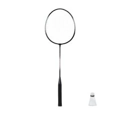 8tlg. Badmintonset Set In Grau