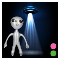 Alien Aufblasbar In Silber