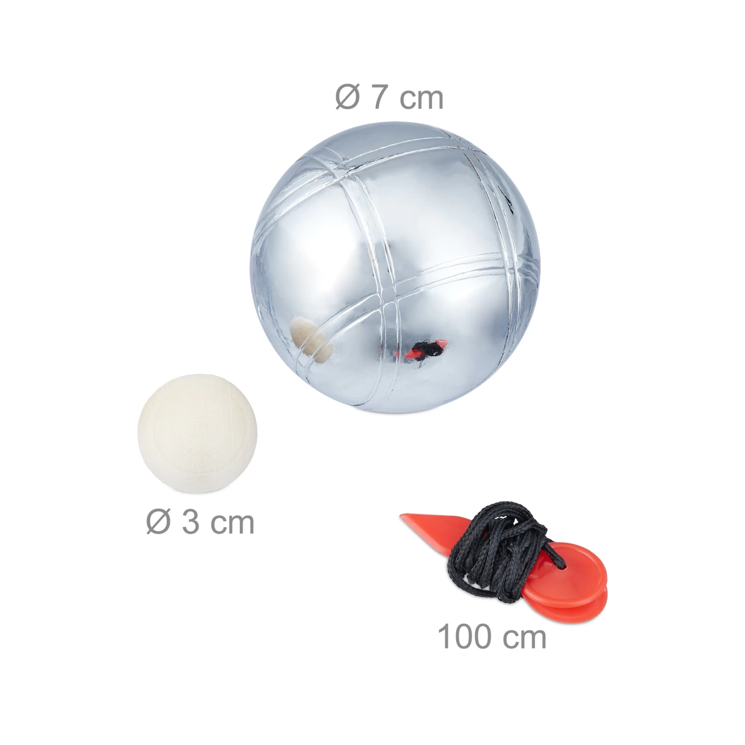 Boule Set In Silber/Schwarz â Bild 5