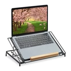 Laptop-StÀnder 13 Zoll In Schwarz