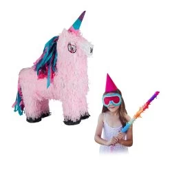 Pinata Einhorn In Rosa-Pink