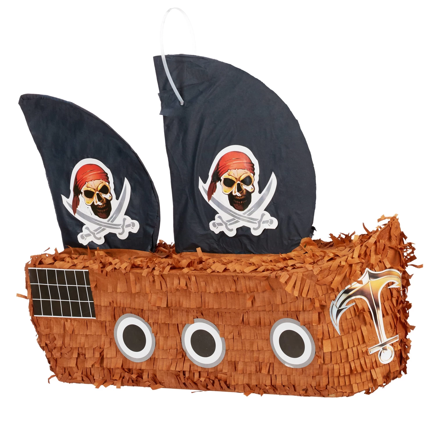 Pinata Piratenschiff In Bunt