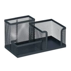 Schreibtisch-Organizer In Anthrazit - (B)18,5 X (H)10 X (T)9,5 Cm