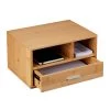 Schreibtisch Organizer In Natur - (B)40 X (H)22 X (T)31 Cm