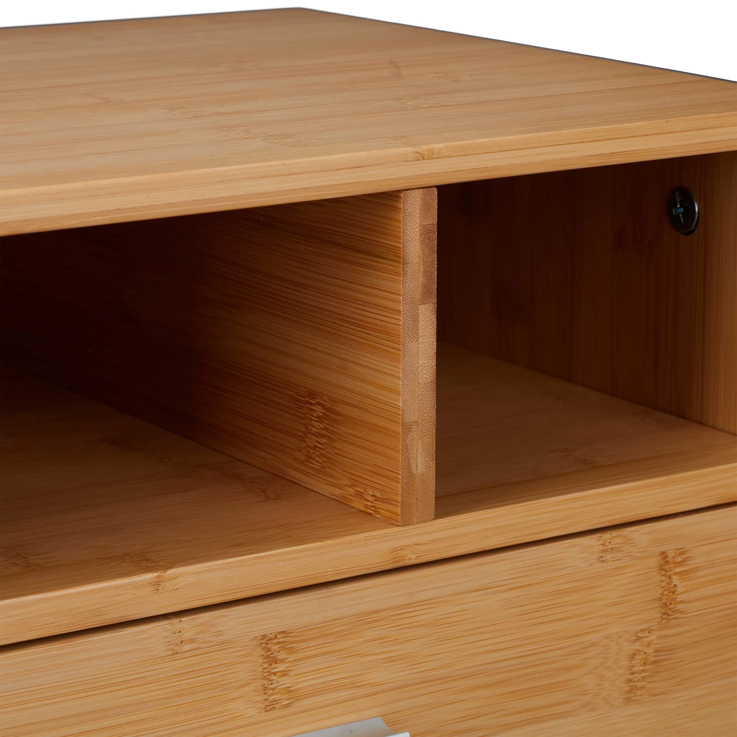 Schreibtisch Organizer In Natur - (B)40 X (H)22 X (T)31 Cm – Bild 6