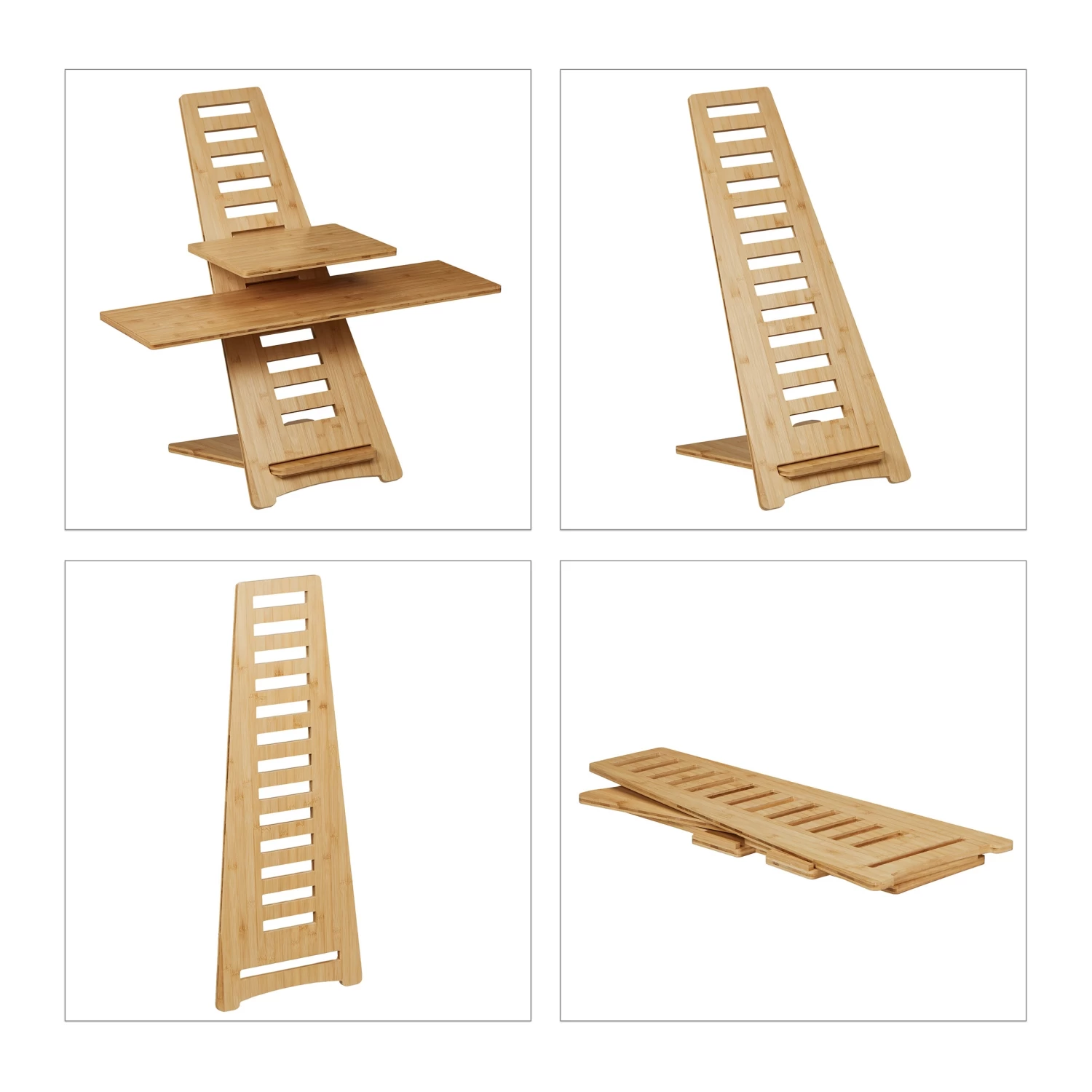 Stehpult Aufsatz In Natur - (B)80 X (H)77,5 X (T)57 Cm – Bild 6