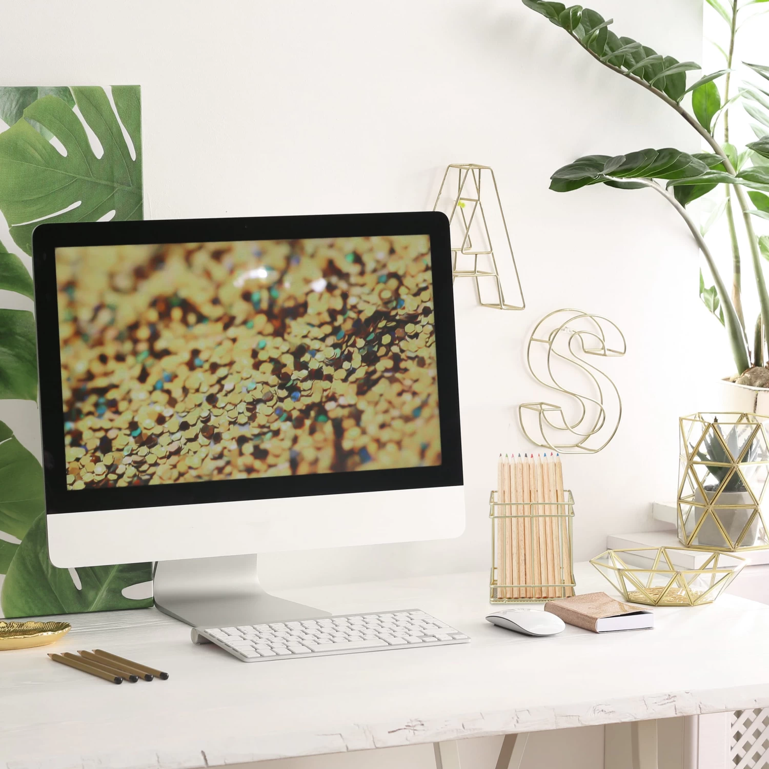 Stiftehalter In Gold – Bild 5