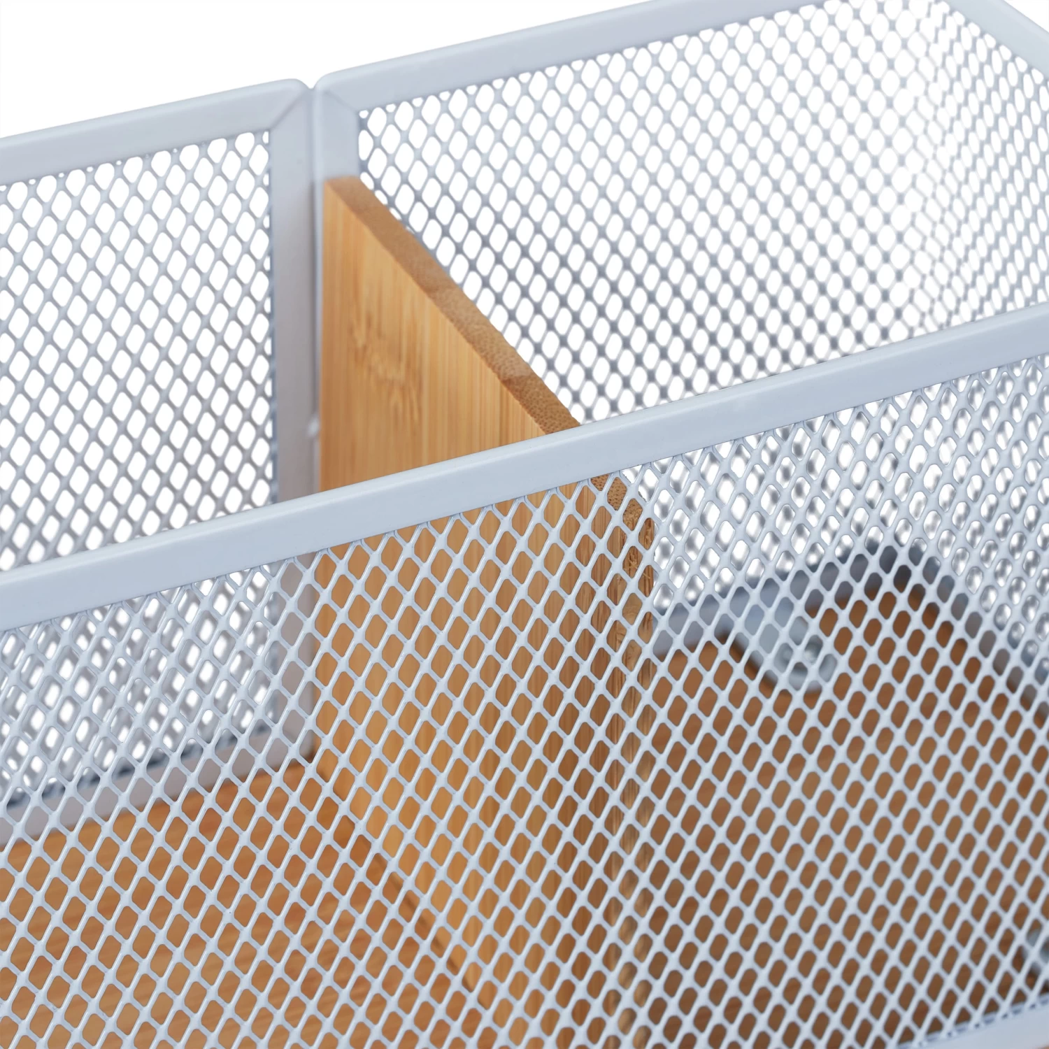 Stiftehalter In Natur/ Weiß – Bild 6