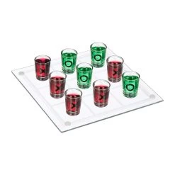TicTacToe Trinkspiel In Transparent