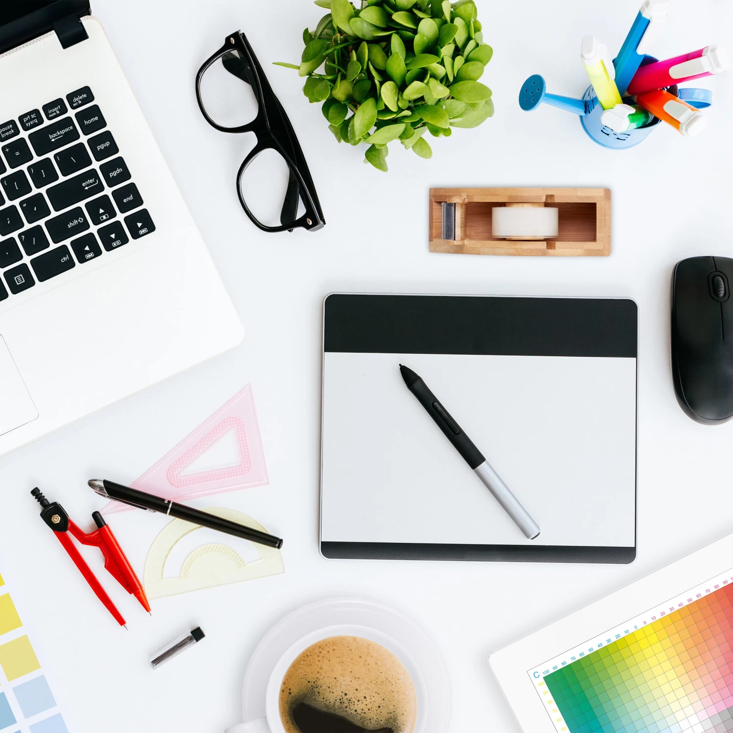 Tischabroller FĂŒr 25mm Klebestreifen In Natur â Bild 2