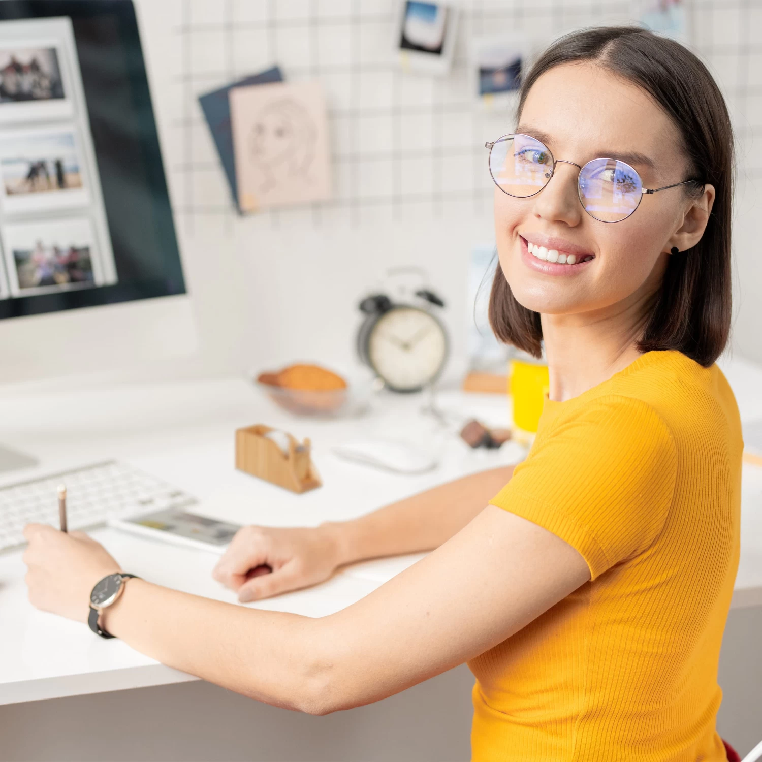 Tischabroller FĂŒr 25mm Klebestreifen In Natur â Bild 5